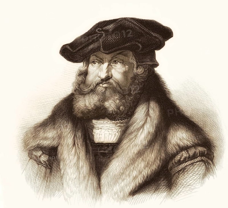 Frederick III or Frederick the Wise, 1463 - 1525, Prince-elector of Saxony, digitally edited, Friedrich III. oder Friedrich der Weise, 1463 - 1525, Kurfürst von Sachsen
