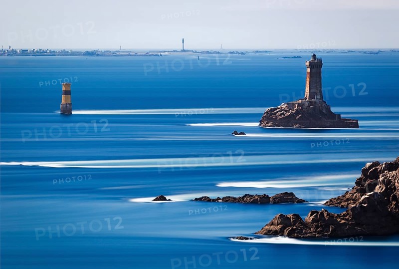 Phare de la Vieille at Point du Raz, Brittany, France, Europe