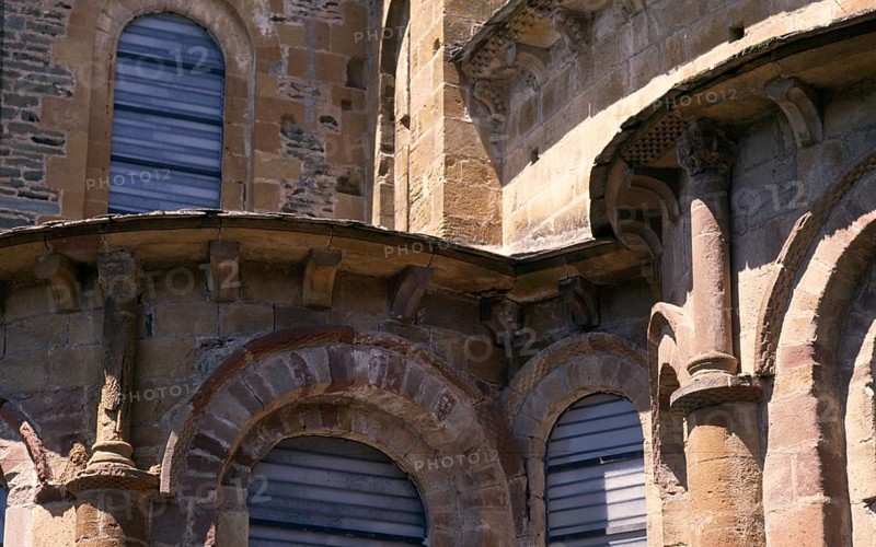 Conques, former abbey church Ste-Foy
