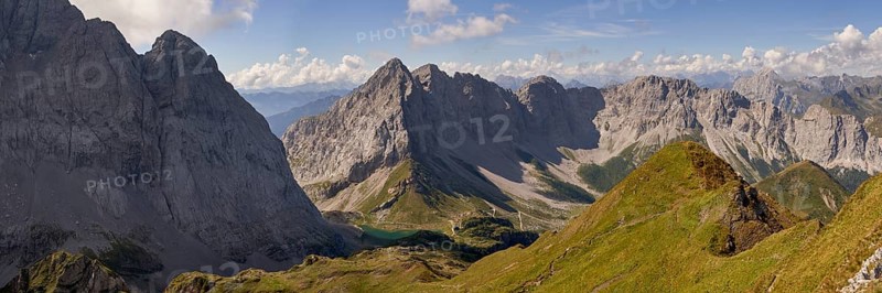 Rauchkofel, Wolayersee, Carnic Alps, Carinthia, Austria, Europe