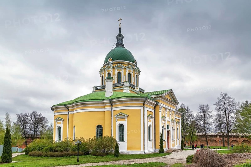 Cathedral of the Beheading of John the Baptist in Zaraysk Kremlin, Russia, Europe