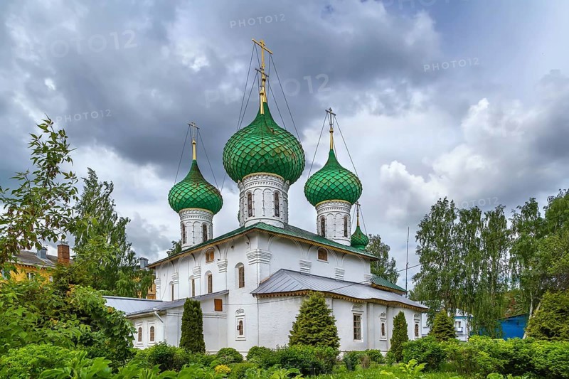 Church of St. Nicholas the Wonderworker in Melenki in Yaroslavl, Russia, Europe