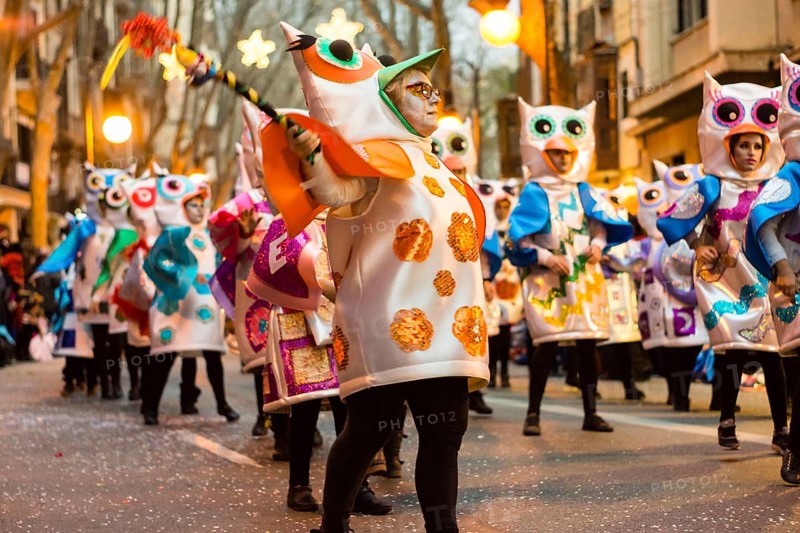 Sa Rua, carnaval de Palma, Palma de Mallorca, Mallorca, Balearic islands, spain
