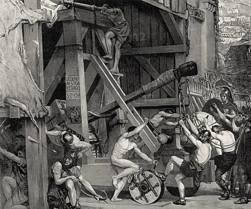 Ancient Roman siege engine
