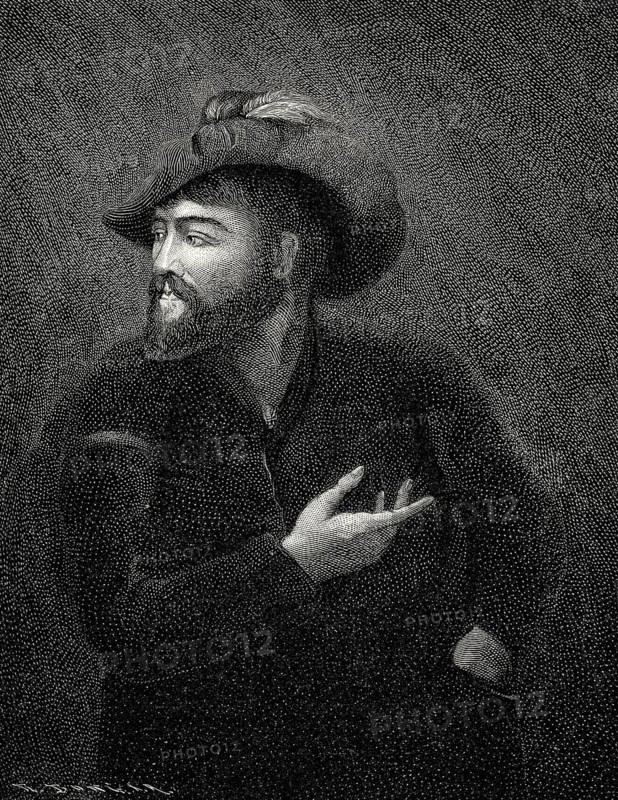 Hernán Cortés de Monroy y Pizarro, 1st Marquis of the Valley of Oaxaca, 1485-1547, a Spanish Conquistador
