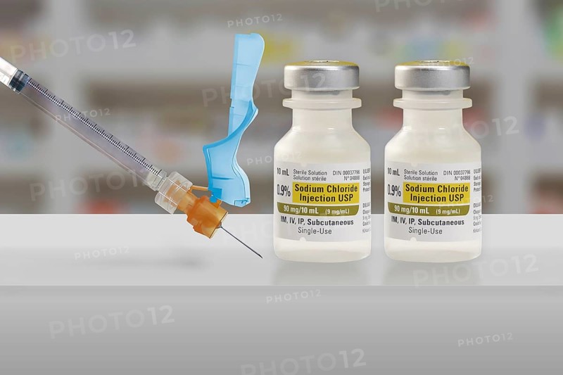 Bacteriostatic Sodium Chloride for injection USP is a sterile, multiple-dose vial from which repeated withdrawals may be made to dilute or dissolve drugs and medication