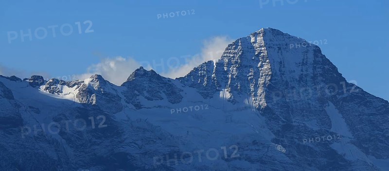 Peak of Mount Breithorn, Switzerland, Europe