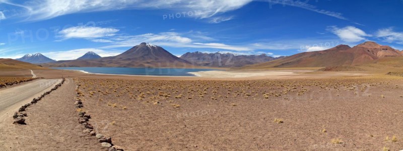 Laguna Miscanti in the Atacama Desert in Chile