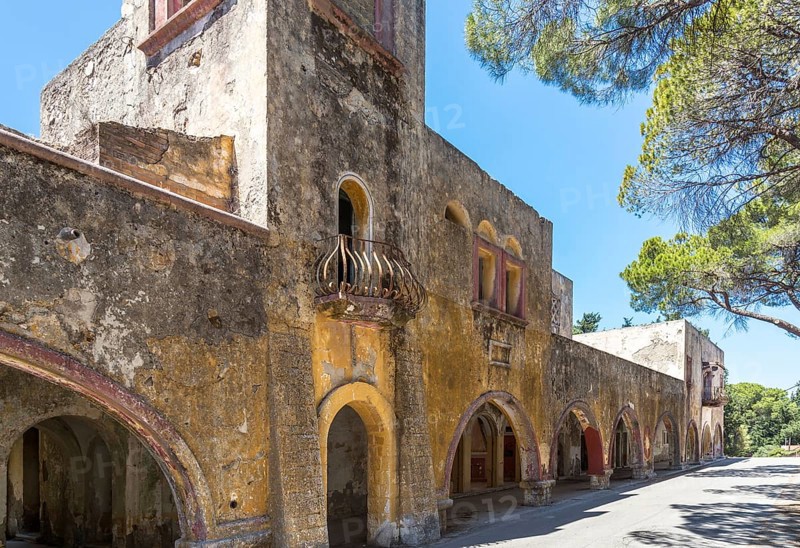 Abandoned hospital, Lost Place, Eleousa, Rhodes