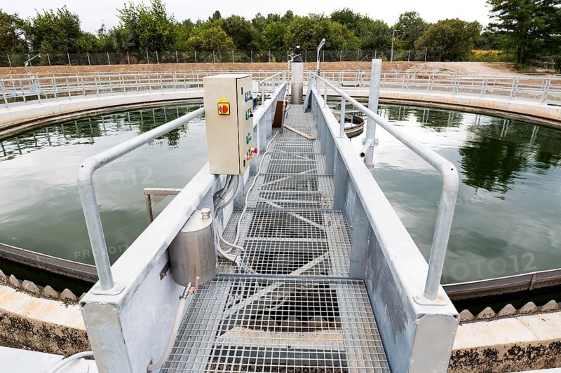 Sludge Recirculation Clarifier Solid Contact Sedimentation Tank. Wastewater treatment plant. Wastewater treatment is a process used to convert dirty wastewater into an effluent that can be either returned to the water cycle with minimal environmental issues or reused