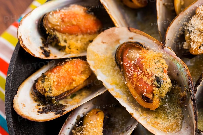 Delicious Fresh Clams with herbs