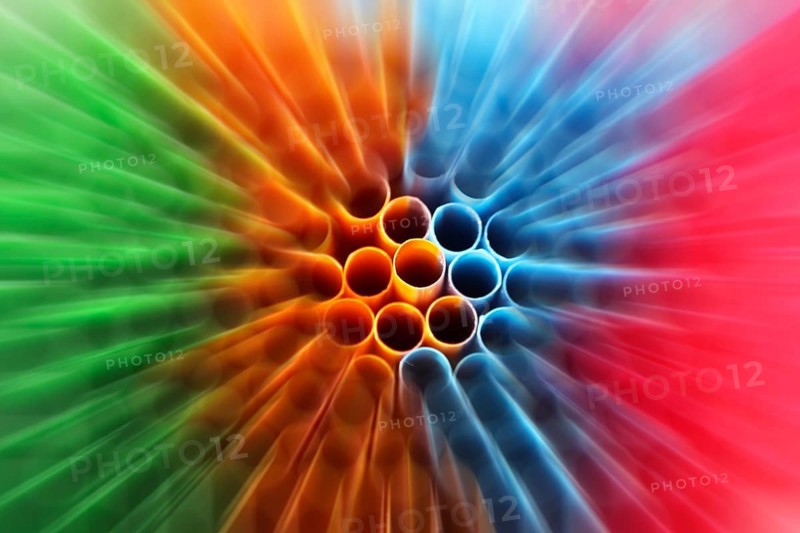 Drinking Straws as an abstract background