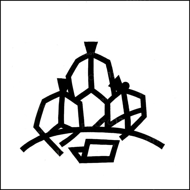 Illustration line drawing of conference, india, asia