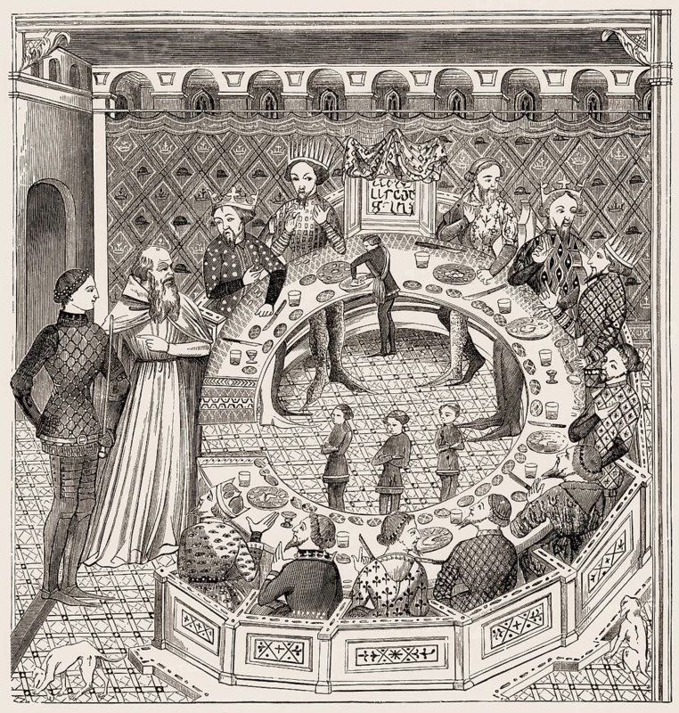 King Arthur and his Round Table, Arthurian legend