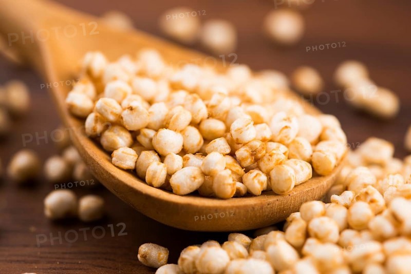 Quinoa popping