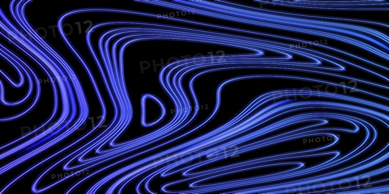 Neon Glow violet lines on a dark background, Glowing background