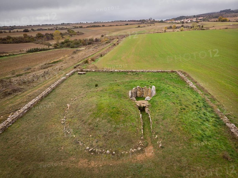 Dolmen of the Cotorrita, Neolithic, municipality of Los Altos, Las Merindades, Burgos, Spain, Europe