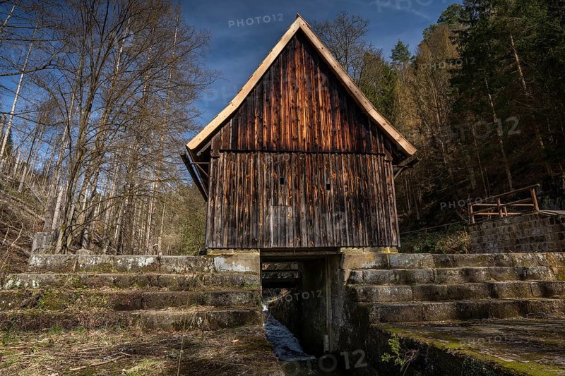 The Kirnitzsch Valley in Saxon Switzerland-Lower Lock 2