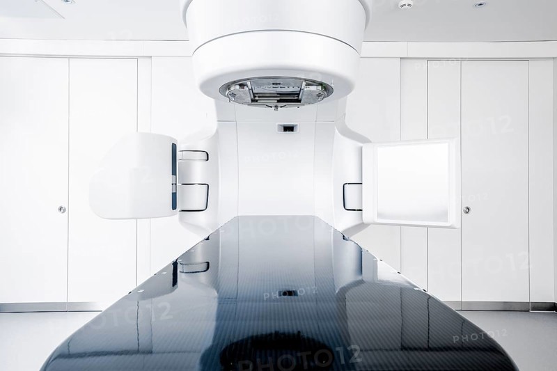 Cancer therapy, advanced medical linear accelerator in therapeutic oncology for the treatment of cancer patients