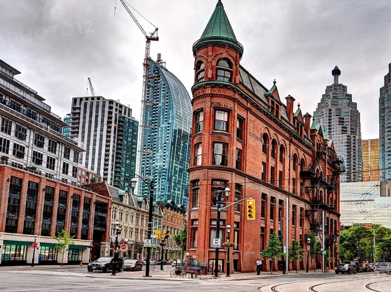 Flat Iron Building Toronto Church and Front Street