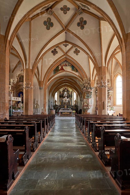 Hermagor parish church, Gailtal, Carinthia, Austria, Europe