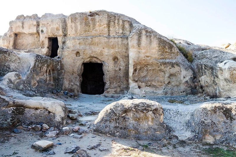 The ancient Cave City of Uplisziche, Georgia, Asia