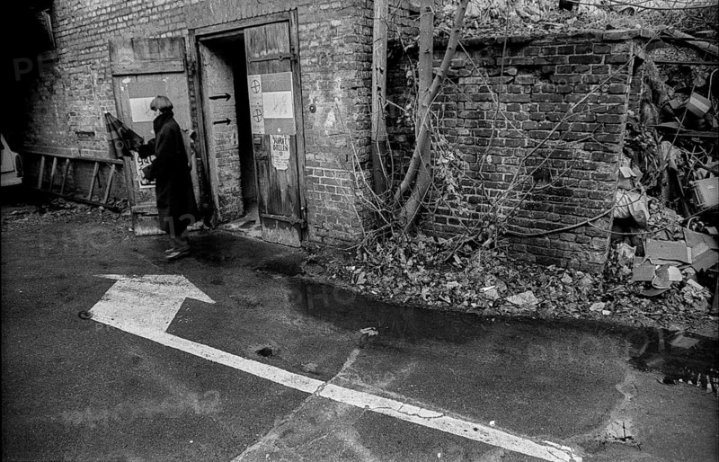 Germany, Potsdam, 04.12.1990, Kulturfabrik in Potsdam, Gallery and Café, Europe