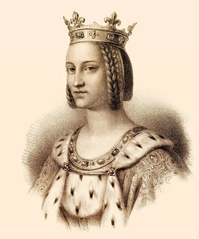 Charlotte of Savoy, Charlotte de Savoie, 1441-1483, queen of France as the second wife of Louis XI.