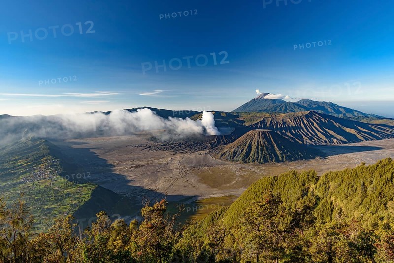 Mount Bromo in Java, the most famous volcano in Indonesia