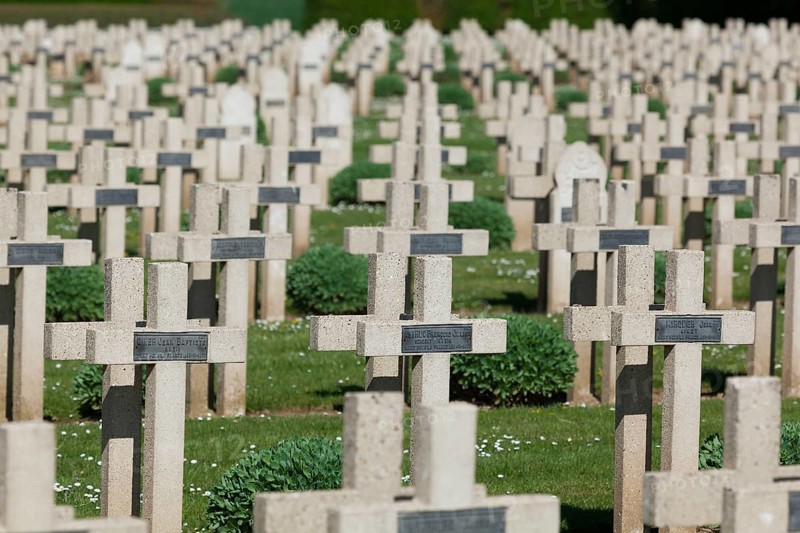 Cemetery of Vauxbuin, Picardy, France, Europe