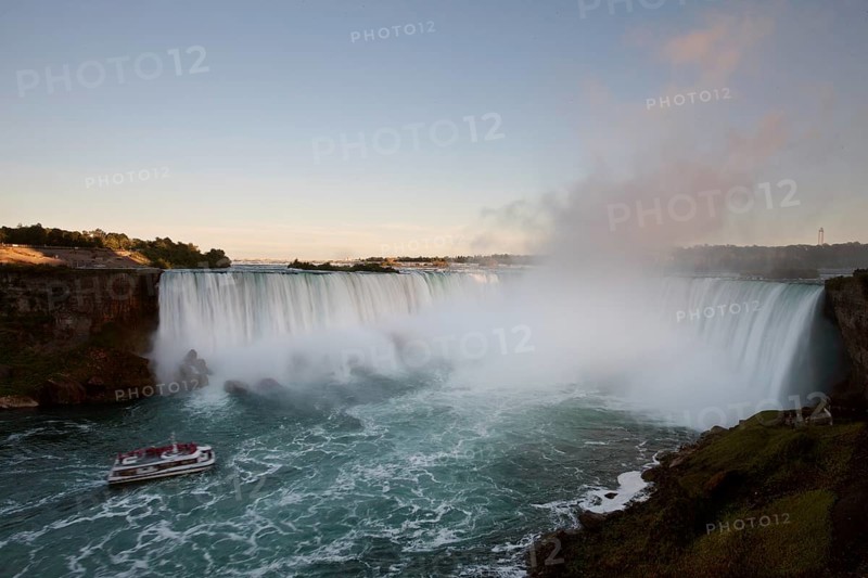 Niagara Falls in Ontario Canada cascading water