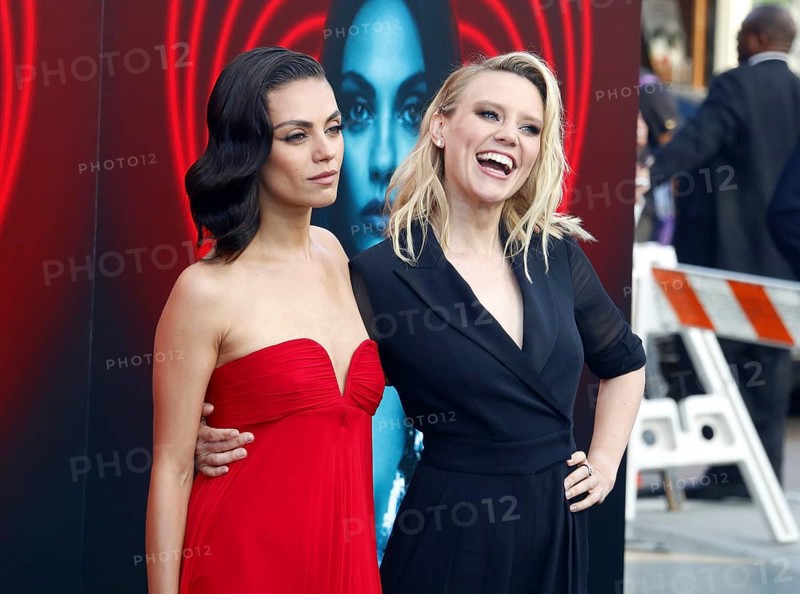 Mila Kunis and Kate McKinnon at the Los Angeles premiere of 'The Spy Who Dumped Me' held at the Regency Village Theater in Westwood, USA on July 25, 2018., Westwood, California, USA, North America