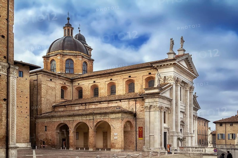 Urbino Cathedral is a Roman Catholic cathedral in the city of Urbino, Italy, Europe