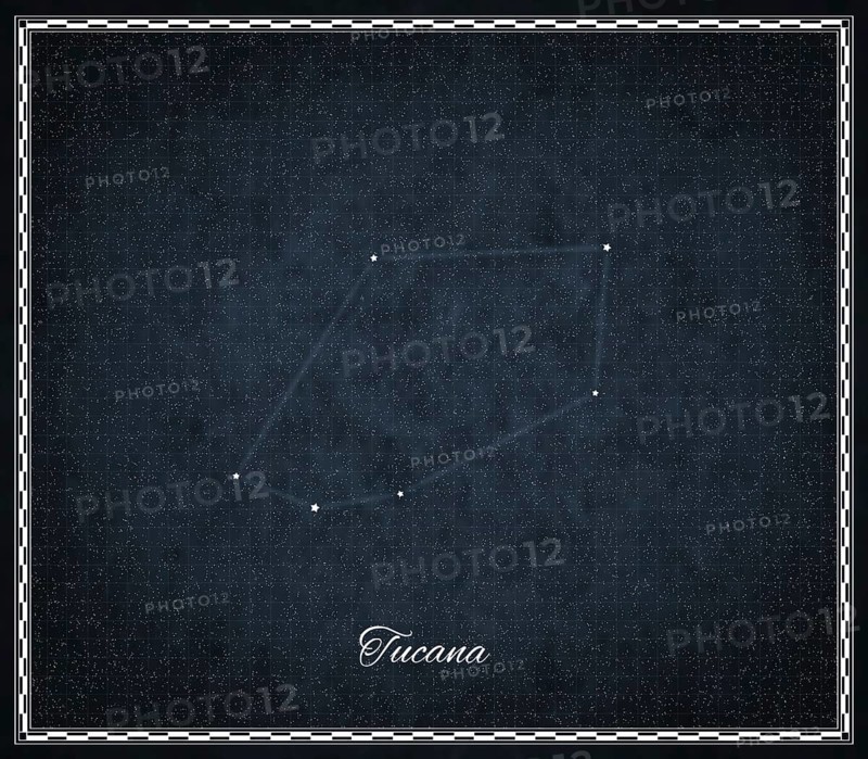 Tucana star constellation, Night sky, Cluster of stars, Deep space, Toucan constellation