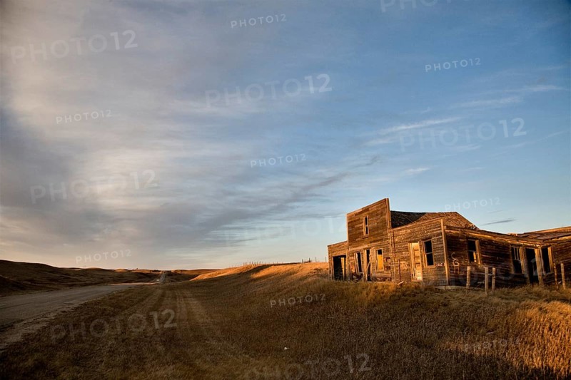 Ghost Town Galilee Saskatchewan cart wheel abandoned