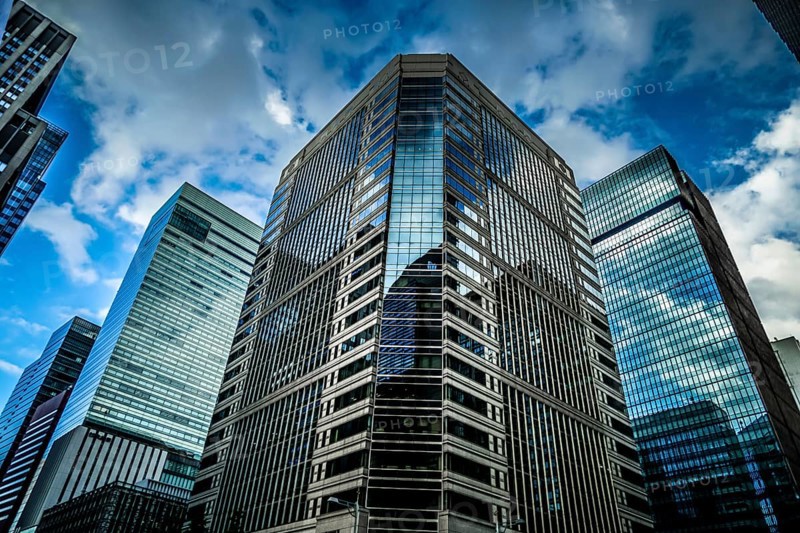 Otemachi office district. Shooting Location: Chiyoda ward, Tokyo