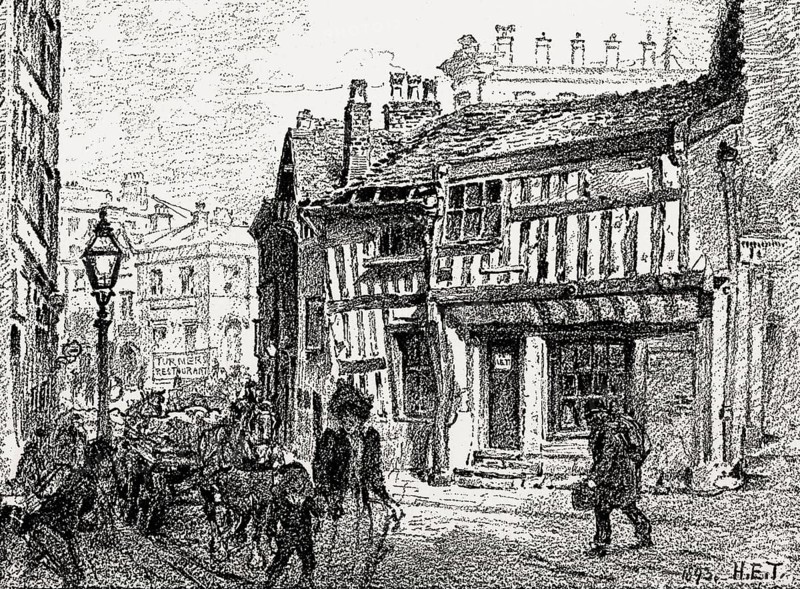 Poet's Corner, The Sun Inn, Manchester, England, UK, 19th century