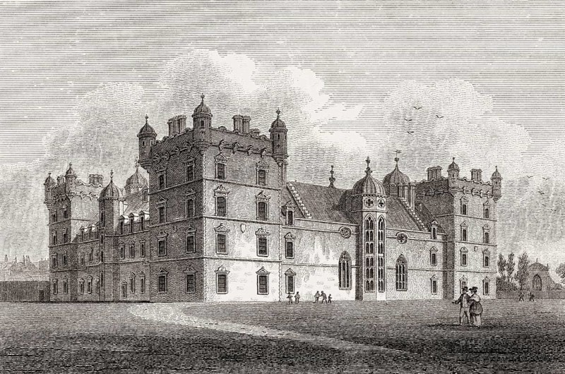 George Heriot's Hospital, Edinburgh, Scotland, 19th century, Views in Edinburgh by J. & H. S. Storer