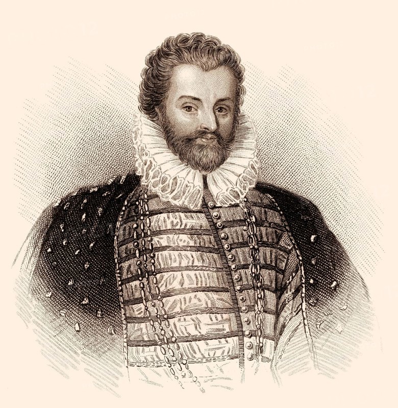 Sir Christopher Hatton, 1540-1591, an English politician, Lord Chancellor of England, Great Britain