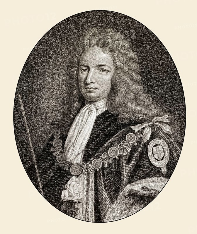 Robert Harley, 1st Earl of Oxford and Earl Mortimer, 1661-1724, a British politician and statesman