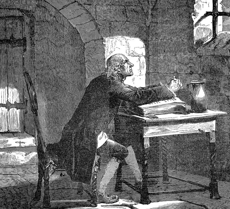 Pietro Giannone, 1676 – 17 March 1748, an Italian historian in the fortress of Turin