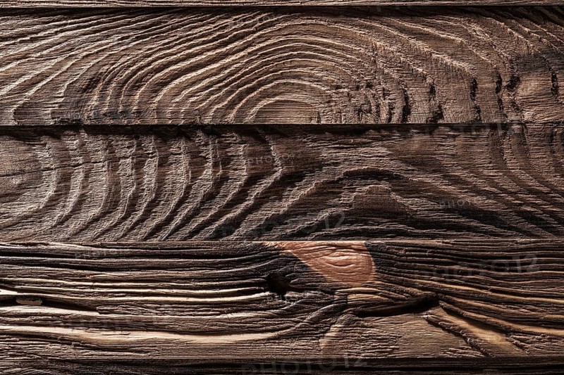 Very close up view on surface of wood vintage wooden texture