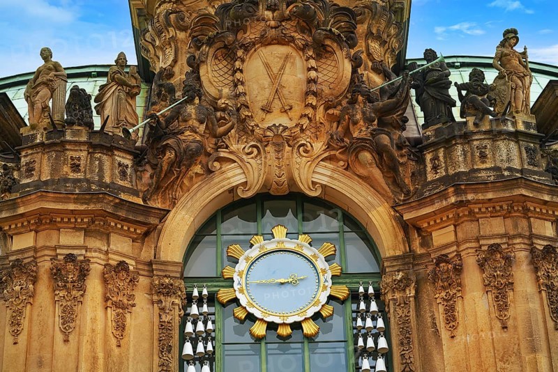 Dresden Zwinger in Saxony of Germany