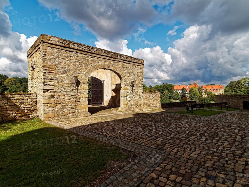 Moritzburg Castle and Castle Park in Zeitz, Burgenlandkreis, Saxony-Anhalt, Germany, Europe