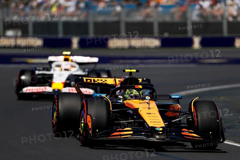 MELBOURNE, AUSTRALIA - MARCH 14: Lando Norris of Great Britain drives the McLaren Formula 1 Team MCL39 during first practice in the Australian Formula 1 Grand Prix at Albert Park in Melbourne, Australia, Oceania