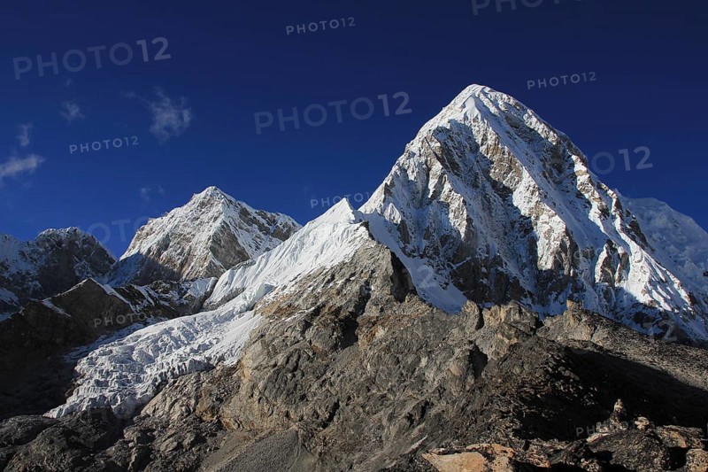 Mount Pumori seen from Kala Patthar, Nepal, Asia