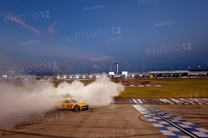 Joey Logano wins the Ally 400 in Lebanon, TN, USA, North America