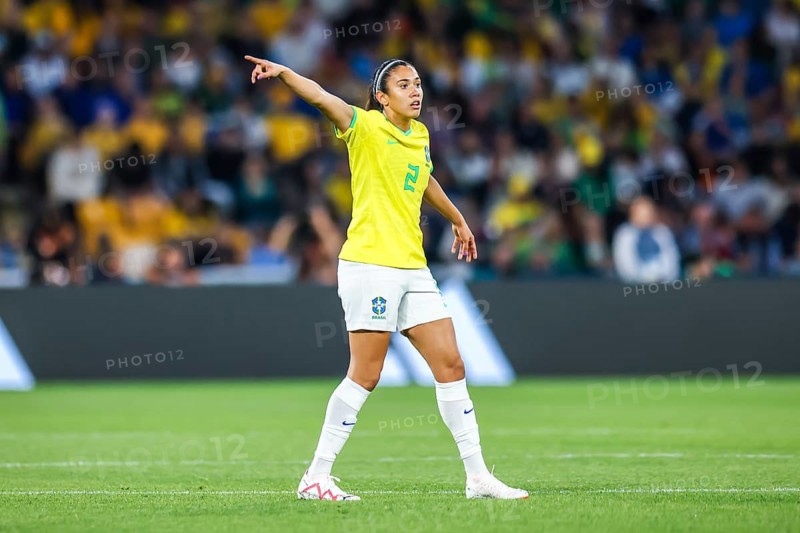 BRISBANE, AUSTRALIA, JULY 29: ANTONIA of Brazil as Brazil plays France at the FIFA Women's World Cup Australia New Zealand 2023 at Brisbane Stadium on July 29, 2023