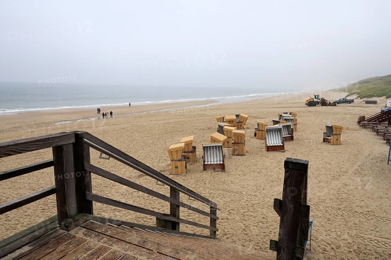 Landscape at the beach of Sylt, Germany, Europe, Germany, Europe