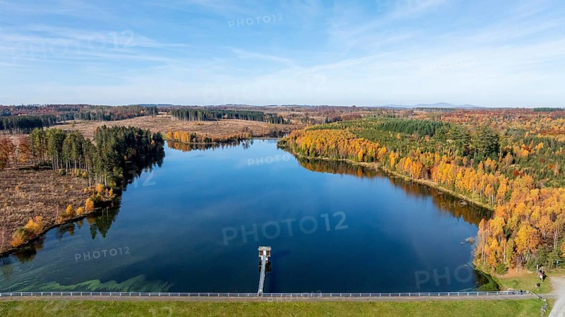 Aerial photograph Kiliansteich Harzgerode Selketal